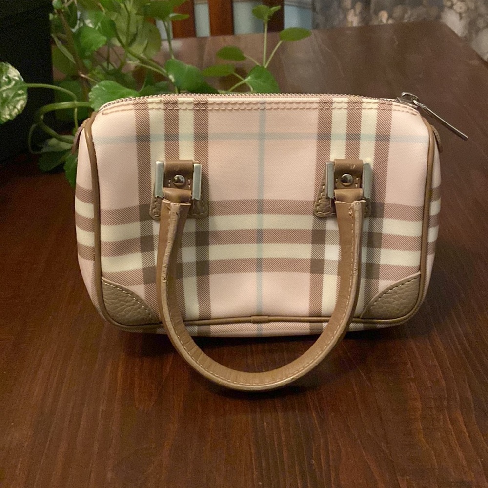 Burberry Pink Nova Check Bag